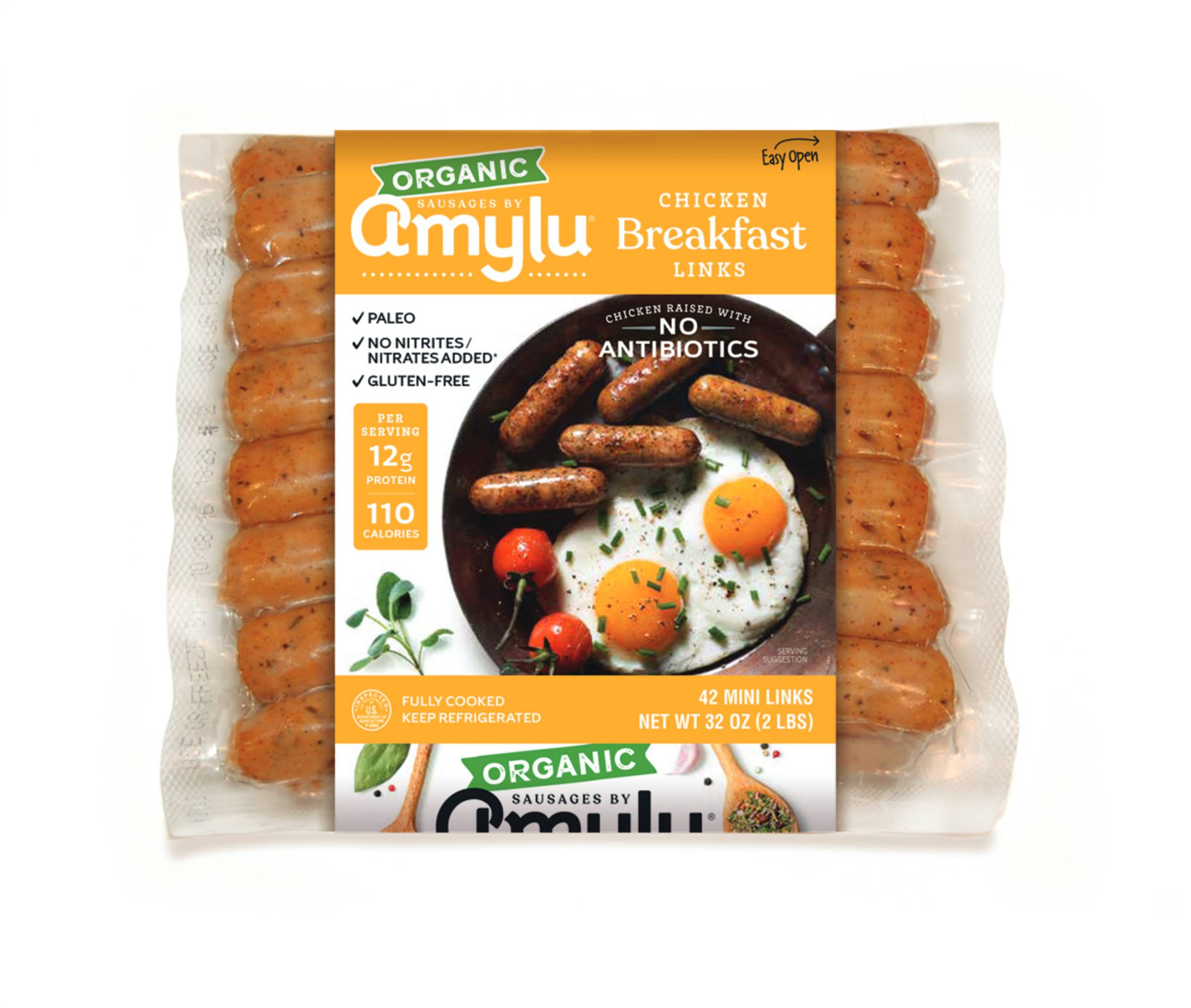 Chicken Breakfast Links - Amylu Foods Inc.