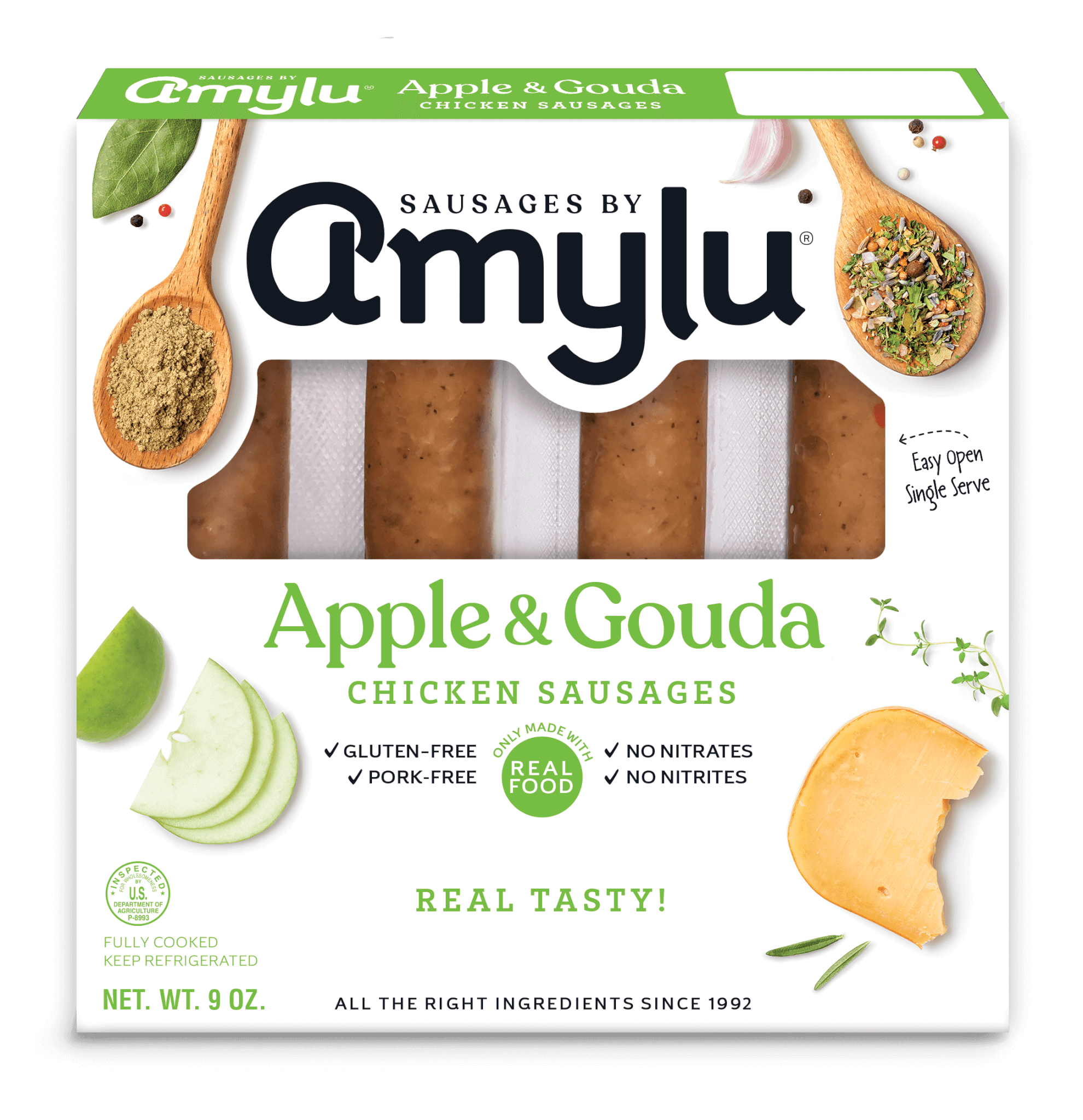 Apple Gouda Cheese Amylu Foods Inc
